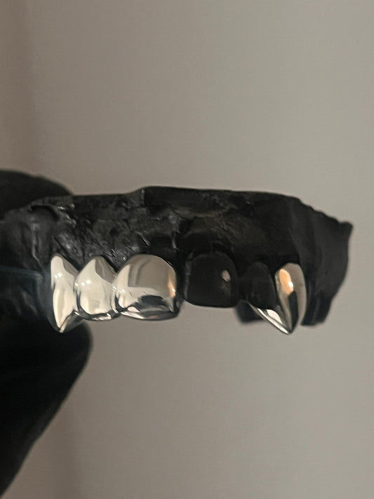 Custom Top 4 Tooth - Canine Fangs + Right Central Incisor, Lateral Incisor