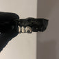 Silver Triple Tooth Cap Top